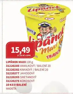 Kubík potraviny MADETA Lipánek maxi nabídka