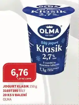 Kubík potraviny OLMA Jogurt klasik nabídka
