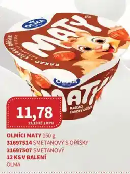 Kubík potraviny OLMA Olmíci maty nabídka
