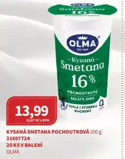 Kubík potraviny OLMA Kysaná smetana pochoutková nabídka