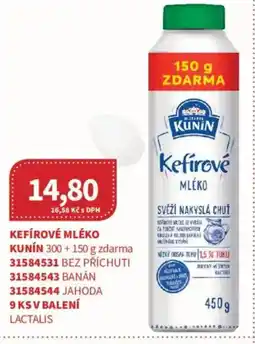 Kubík potraviny KUNIN Kefírové mléko nabídka