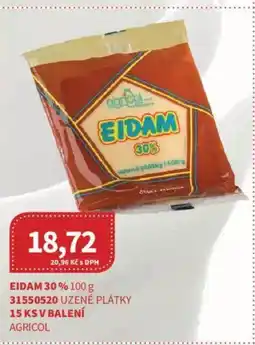 Kubík potraviny Agricol Eidam 30% nabídka