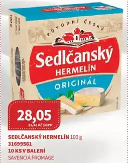 Kubík potraviny Sedlčanský Hermelín nabídka