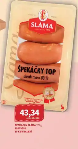 Kubík potraviny Špekáčky Sláma nabídka