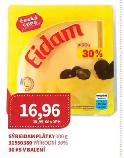 Kubík potraviny Sýr eidam plátky nabídka