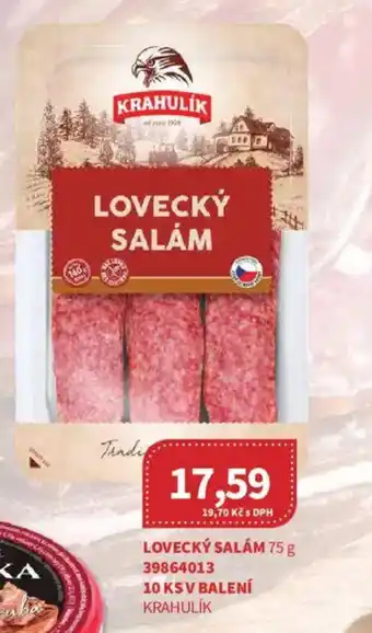 Kubík potraviny KRAHULIK Lovecký salám nabídka