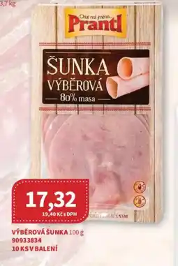 Kubík potraviny Výběrová šunka nabídka