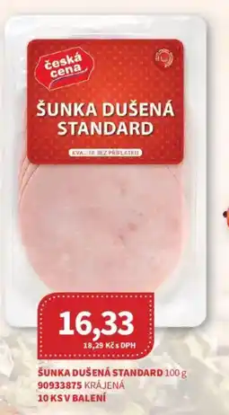 Kubík potraviny Šunka dušená standard nabídka