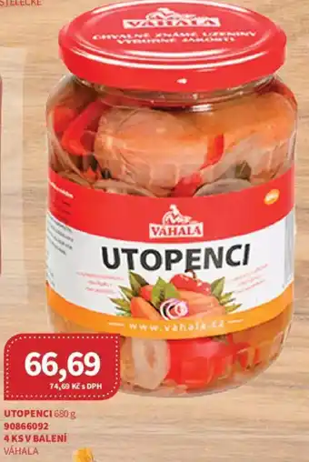 Kubík potraviny VÁHALA Utopenci nabídka