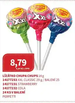 Kubík potraviny Lízátko Chupa Chups nabídka