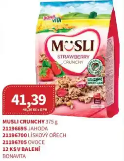 Kubík potraviny BONAVITA Musli crunchy nabídka