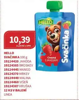 Kubík potraviny HELLO Svačinka nabídka