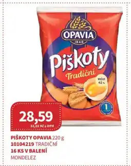 Kubík potraviny OPAVIA Piškoty nabídka