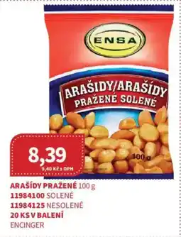 Kubík potraviny ENSA Arašídy pražené nabídka