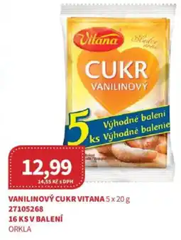 Kubík potraviny Vanilinový cukr Vitana nabídka