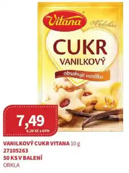 Kubík potraviny Vanilkový cukr Vitana nabídka