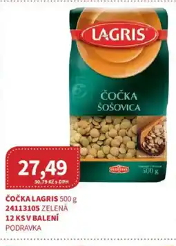 Kubík potraviny Čočka Lagris nabídka