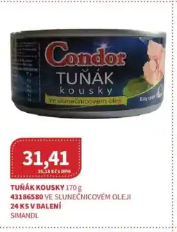 Kubík potraviny Tuňák kousky nabídka