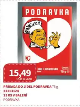 Kubík potraviny PODRAVKA Přísada do jídel nabídka