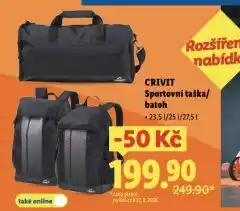 Lidl Batoh nabídka