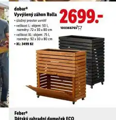 Lidl Vyvýšený záhon rolla nabídka