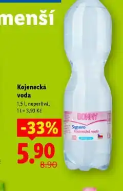 Lidl Kojenecká voda nabídka