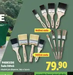 Lidl Sada štětců nabídka