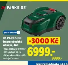 Lidl Smart robotická sekačka 4 ah nabídka