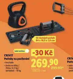 Lidl Desky na kliky nabídka