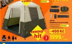 Lidl Kempinkový stan pro 4 osoby nabídka