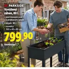 Lidl Vyvýšený záhon 80 l nabídka
