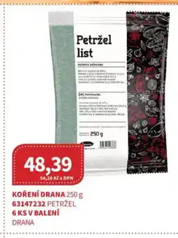 Kubík potraviny Koření Drana nabídka