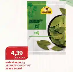 Kubík potraviny Koření Nadir nabídka