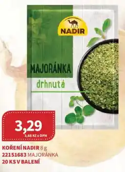 Kubík potraviny Koření Nadir nabídka