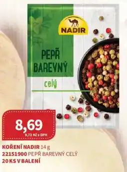 Kubík potraviny Koření Nadir nabídka