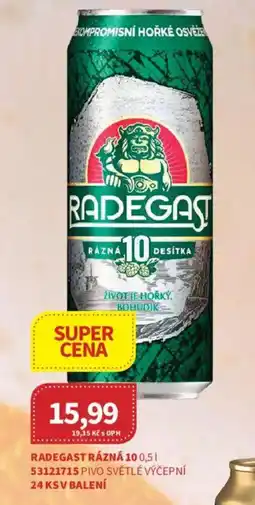 Kubík potraviny Radegast Rázná 10 nabídka