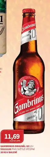 Kubík potraviny Gambrinus Originál 10 nabídka