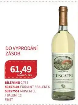 Kubík potraviny Bílé víno nabídka