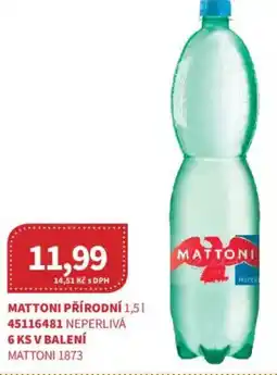 Kubík potraviny Mattoni Přírodní nabídka