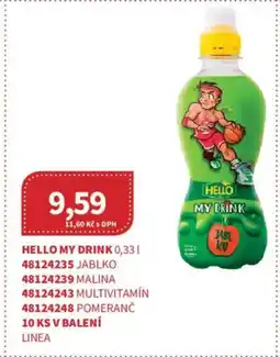 Kubík potraviny HELLO My drink nabídka