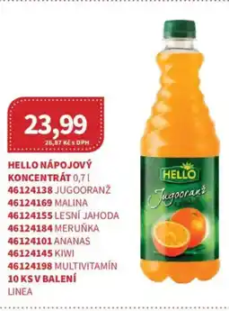 Kubík potraviny HELLO Nápojový koncentrát nabídka