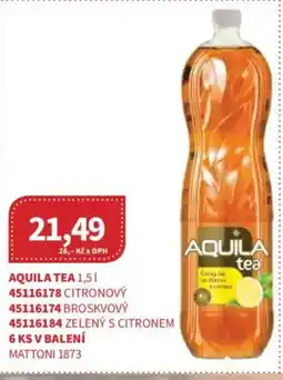 Kubík potraviny AQUILA Tea nabídka