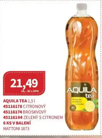 Kubík potraviny AQUILA Tea nabídka