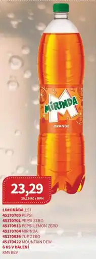Kubík potraviny Limonáda nabídka