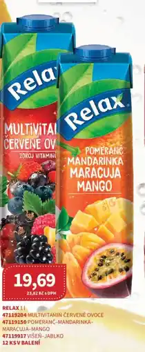 Kubík potraviny Relax nabídka