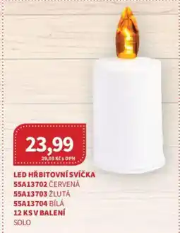 Kubík potraviny LED Hřbitovní svíčka nabídka