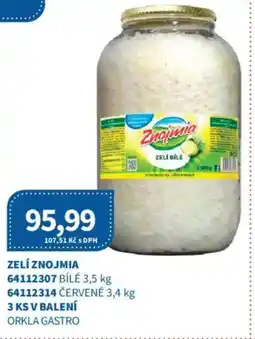 Kubík potraviny Zelí Znojmia nabídka