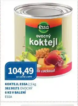 Kubík potraviny ESSA Koktejl nabídka