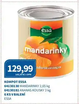 Kubík potraviny ESSA Kompot nabídka