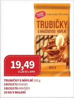 Kubík potraviny Trubičky s náplní nabídka